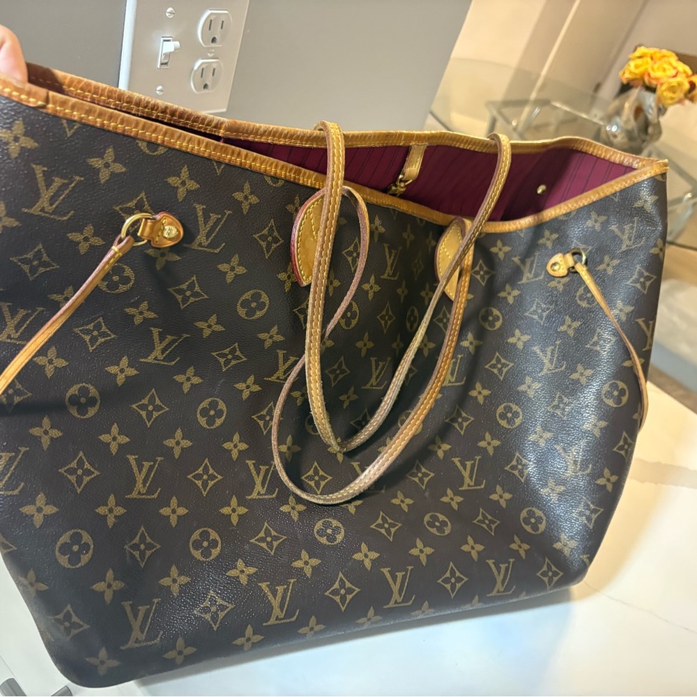 Louis Vuitton Monogram Brown Tote Bag